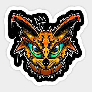 Graffiti Cat Sticker